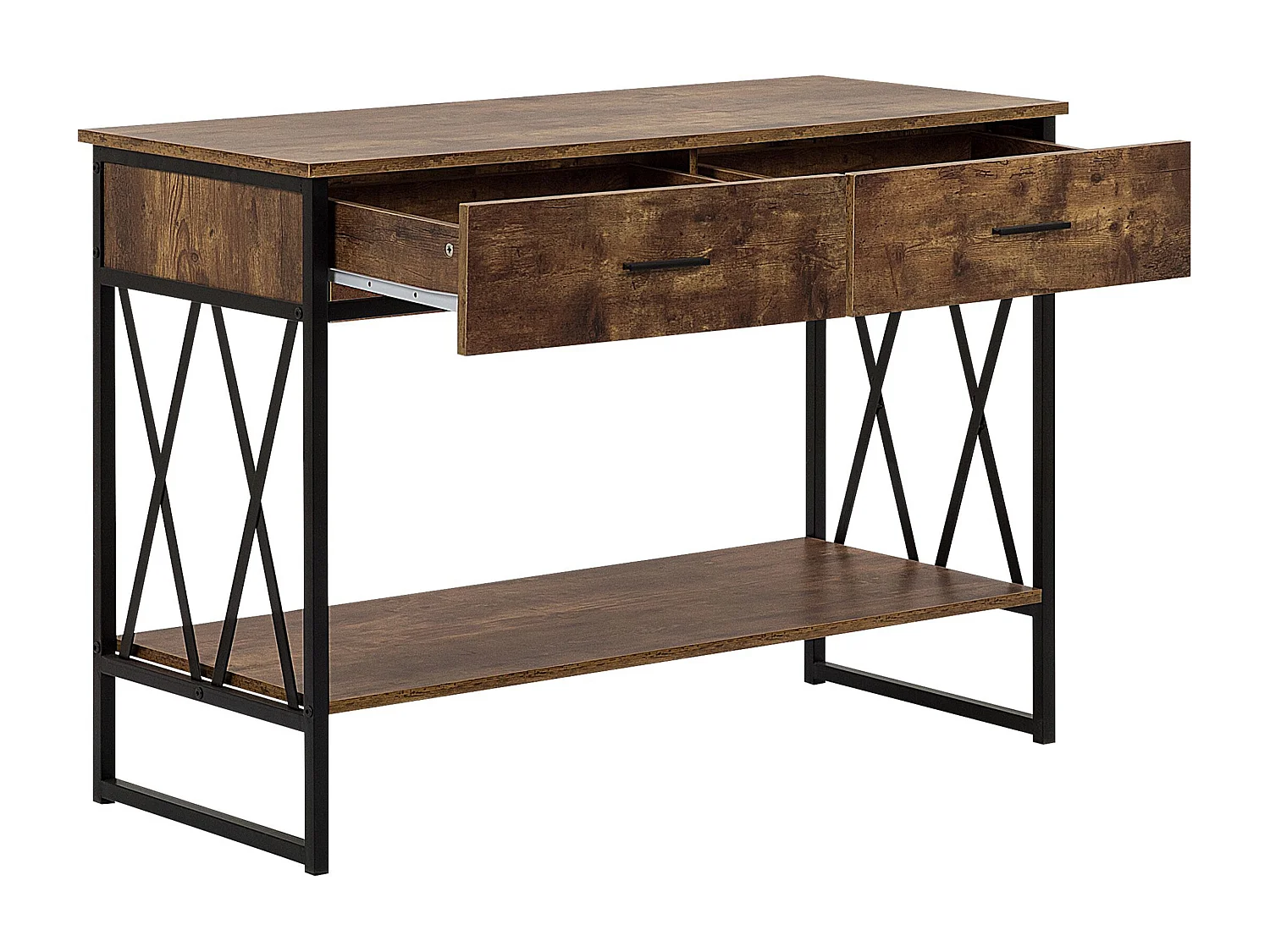 Console AYDEN Marron foncé