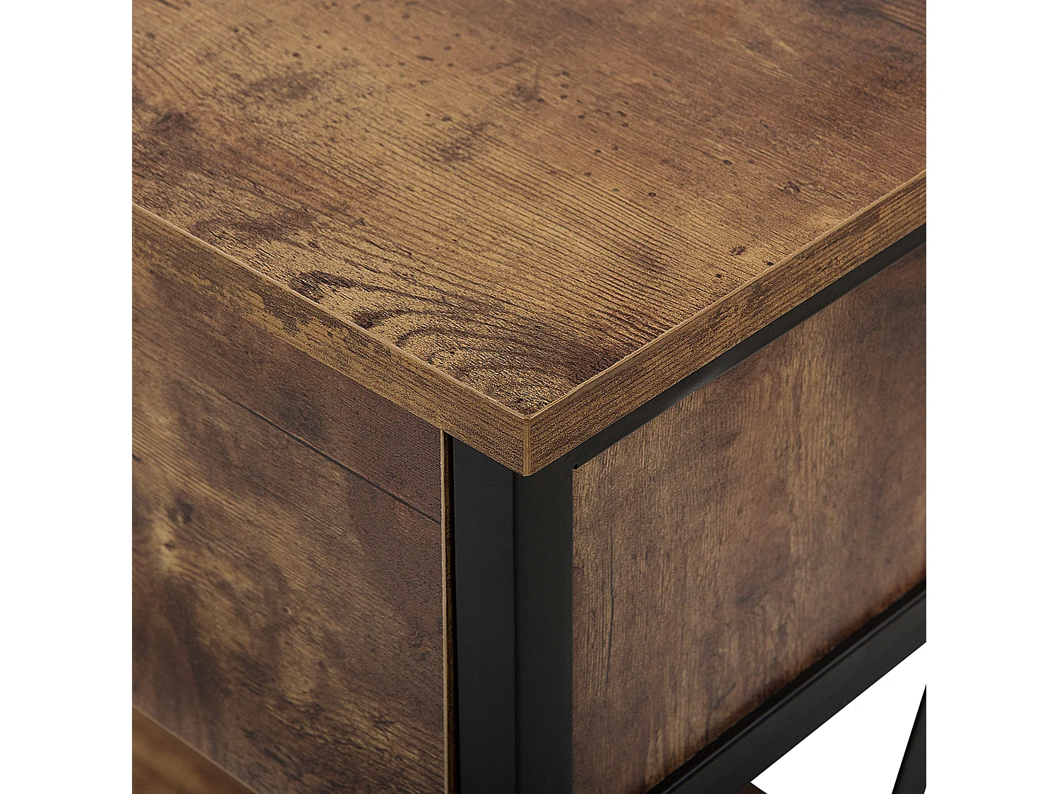 Console AYDEN Marron foncé