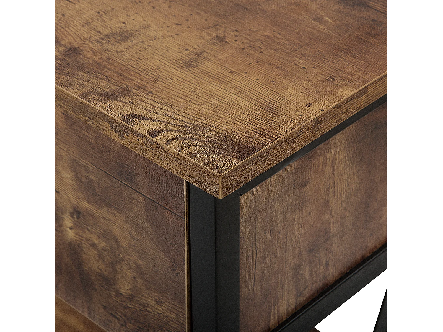 Console AYDEN Marron foncé