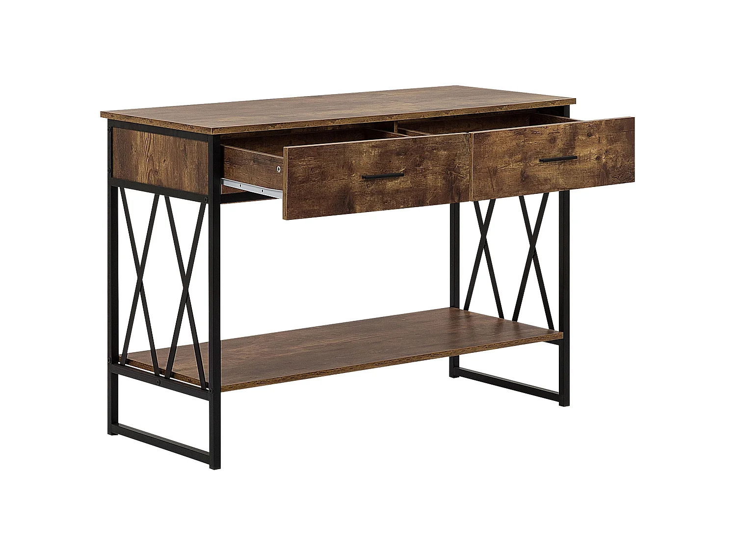 Console AYDEN Marron foncé