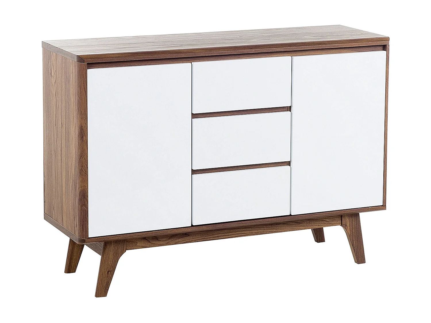 Commode à 3 tiroirs PITTSBURGH Marron