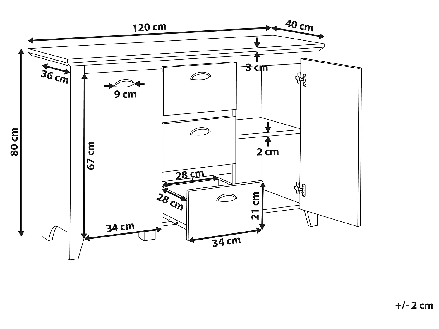 Commode wit STAMFORD