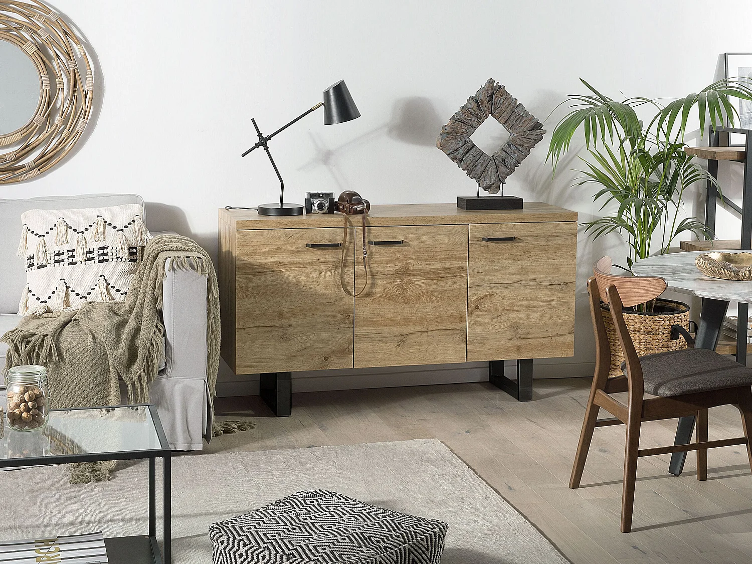 Armoire TIMBER Marron clair