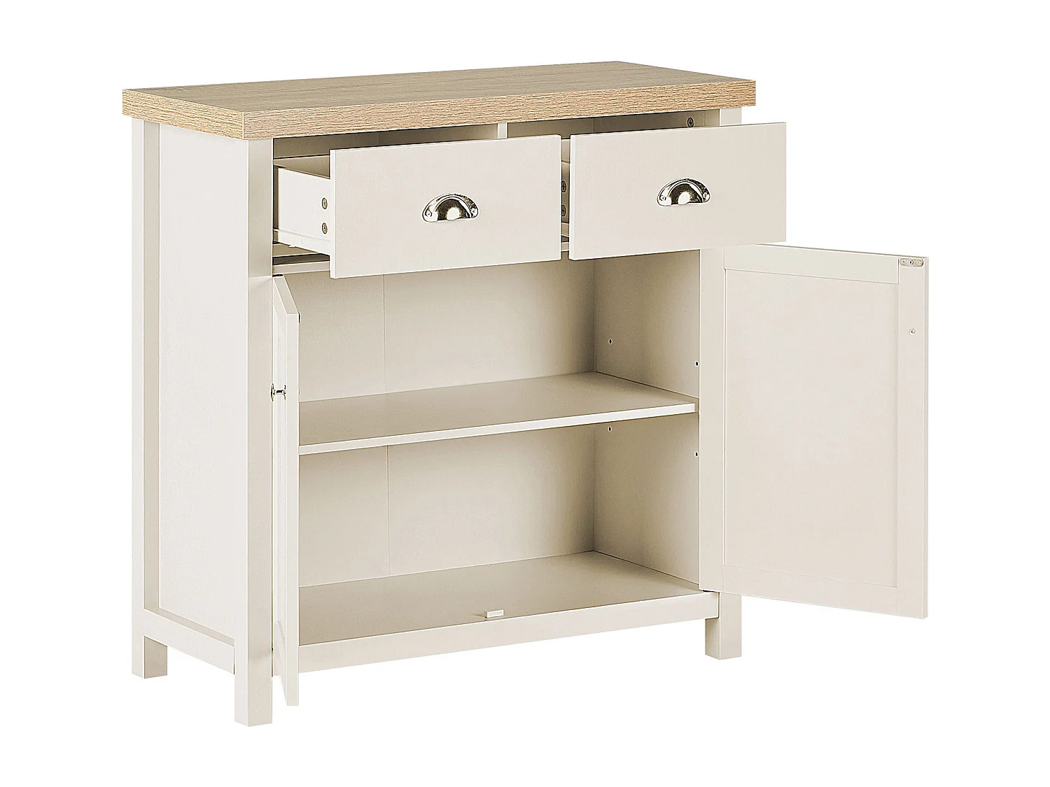 Commode beige/lichtbruin CLIO