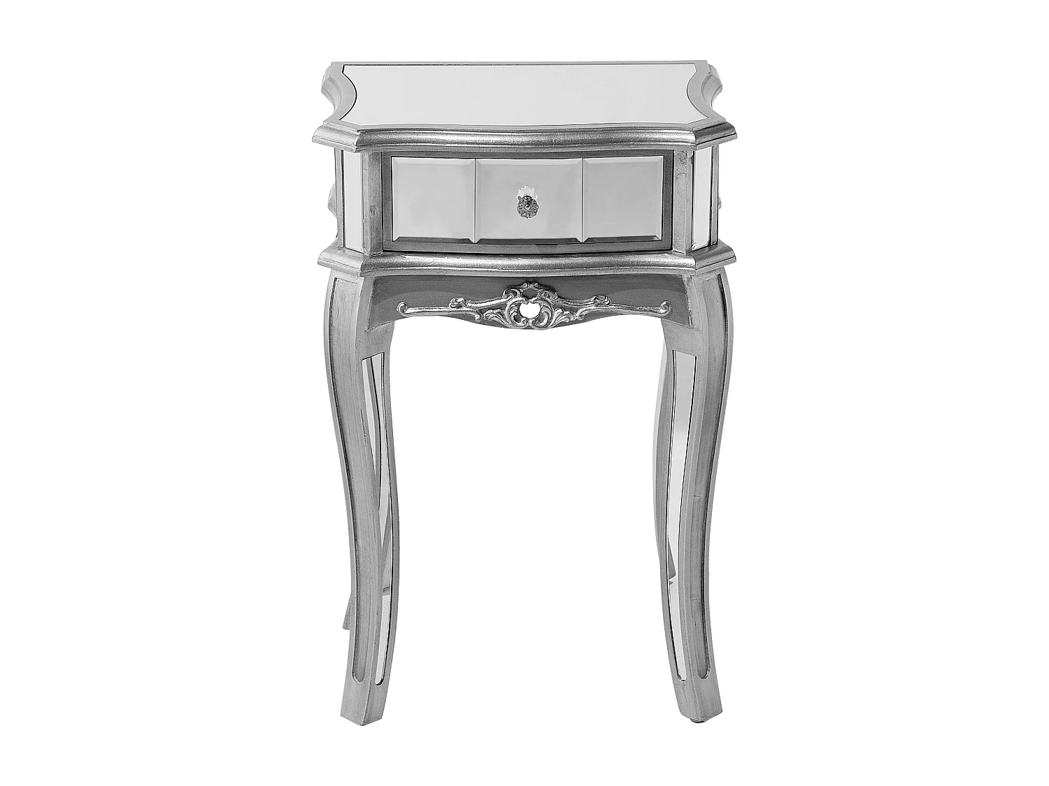 Konsolentisch SOMMA Silber verspiegelt