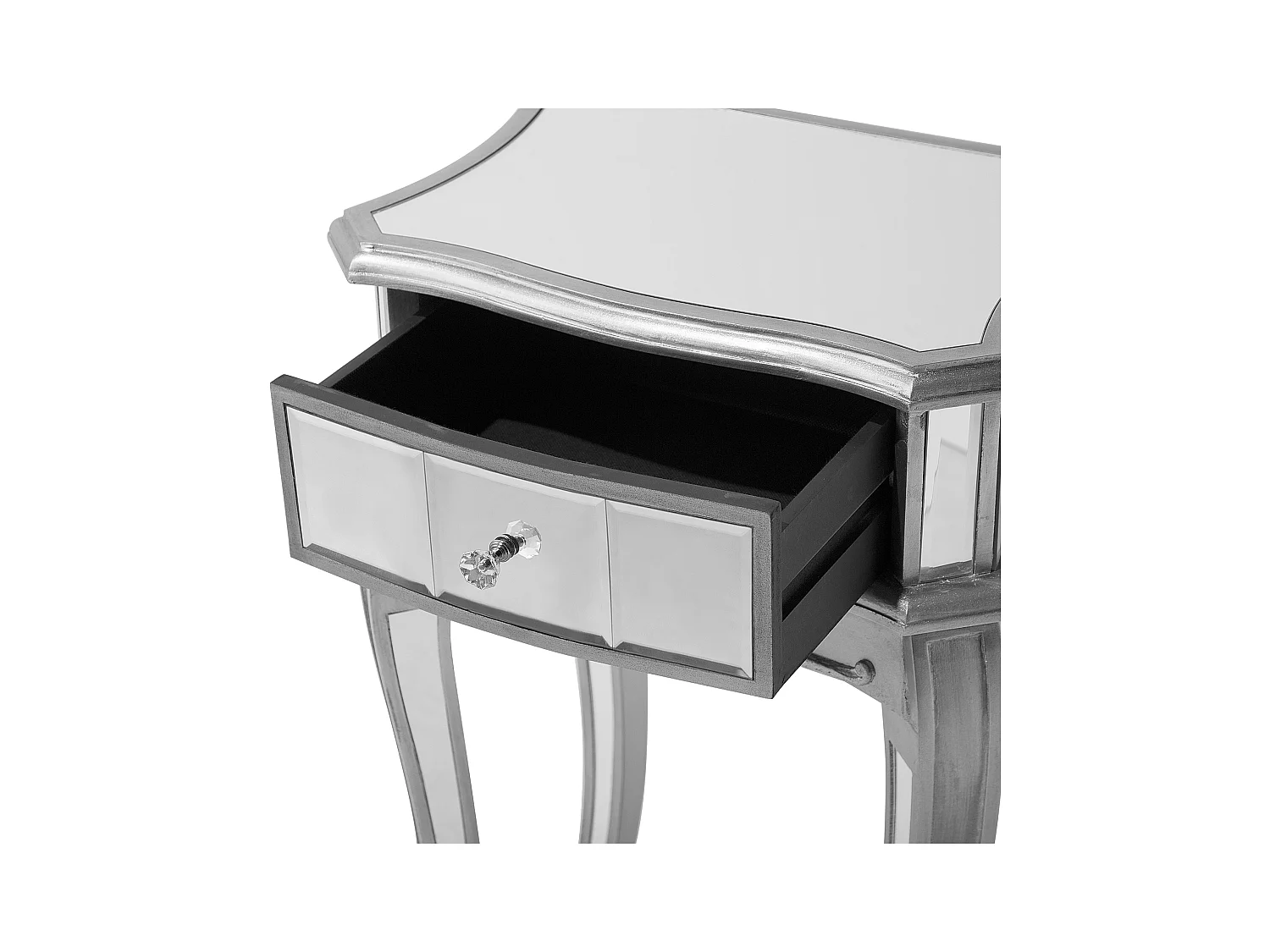 Konsolentisch SOMMA Silber verspiegelt