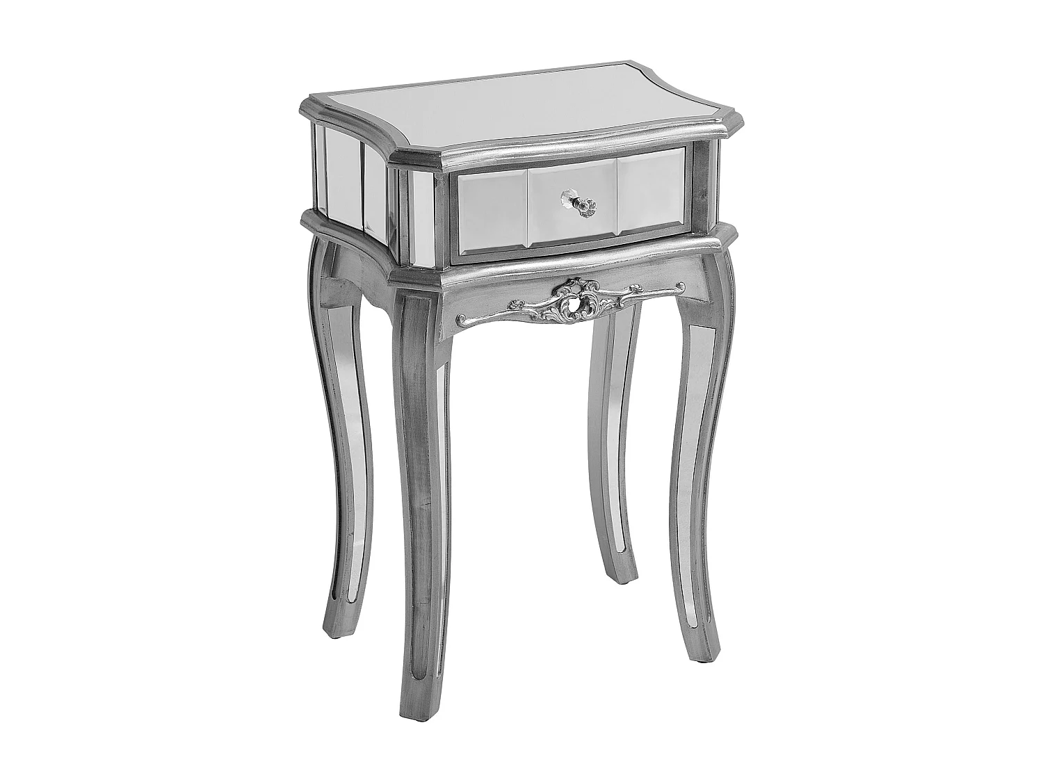 Consoletafel SOMMA Spiegelend zilver