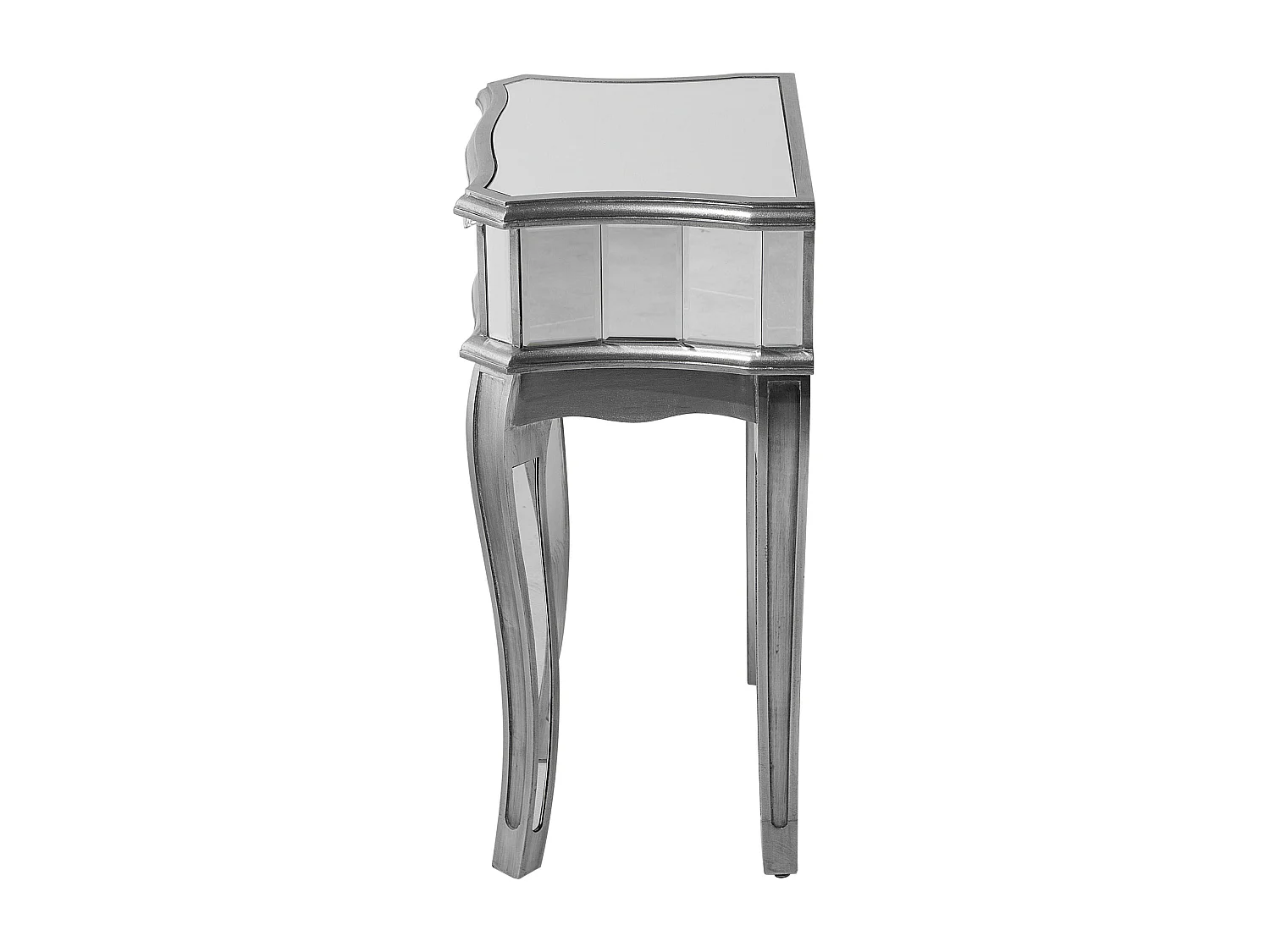 Consoletafel SOMMA Spiegelend zilver