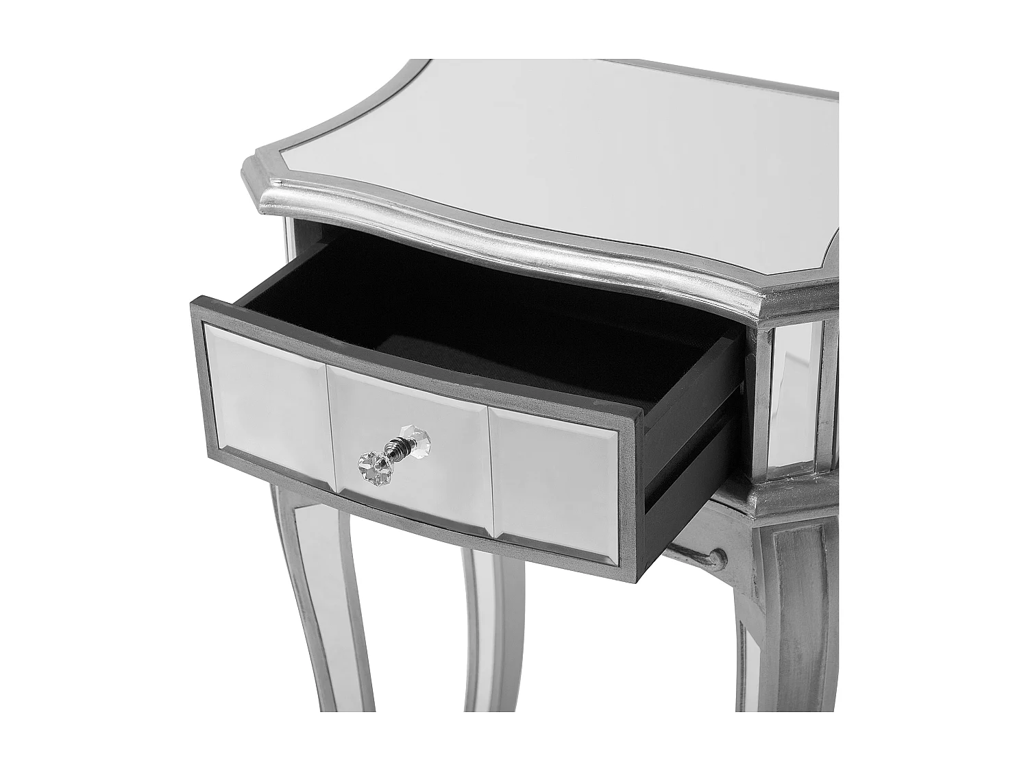 Consoletafel SOMMA Spiegelend zilver