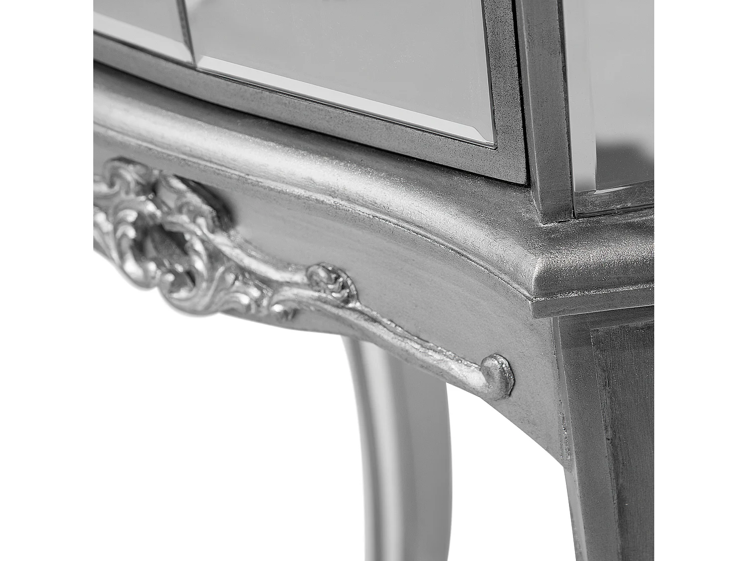 Consoletafel SOMMA Spiegelend zilver