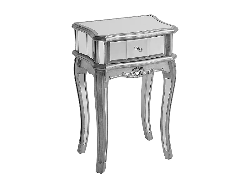 Consoletafel SOMMA Spiegelend zilver