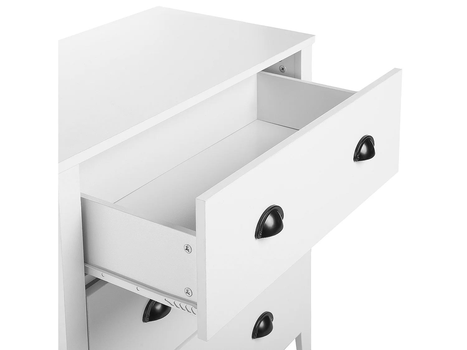 Commode à 3 tiroirs DONOVAN Blanc