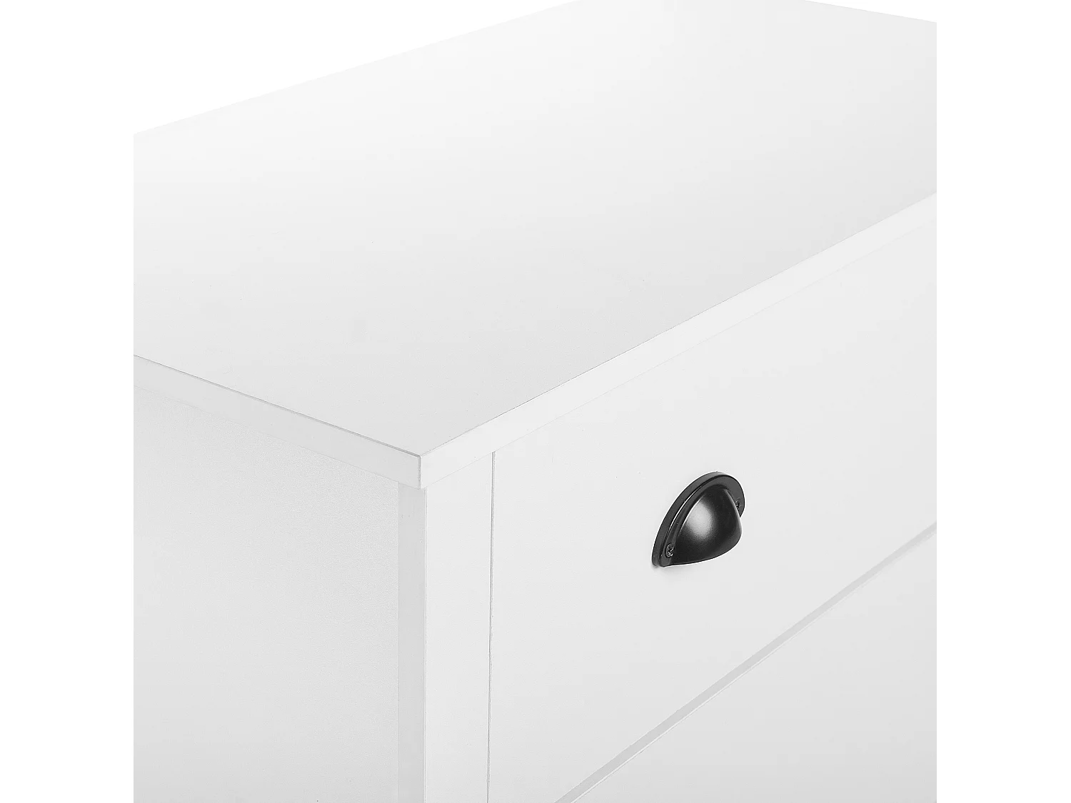 Commode à 3 tiroirs DONOVAN Blanc