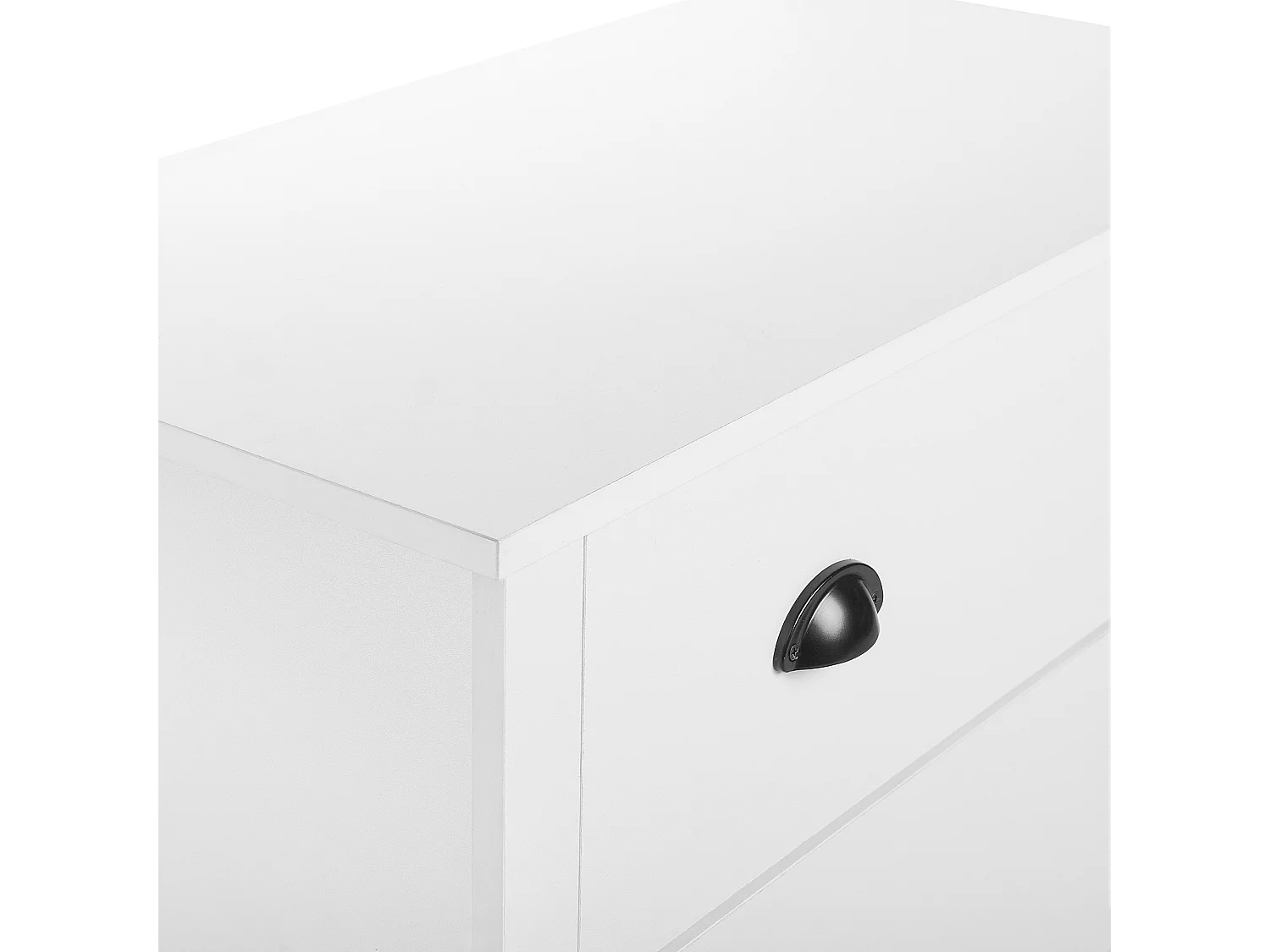 Commode à 3 tiroirs DONOVAN Blanc