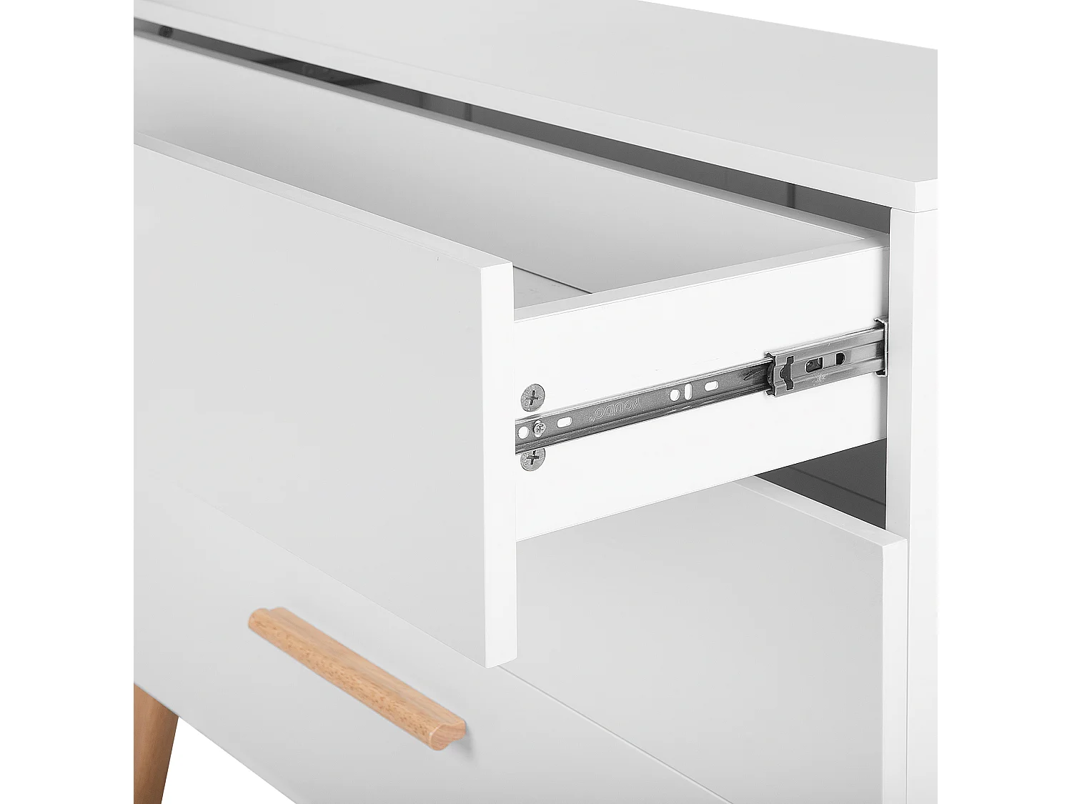 Commode à 3 tiroirs SALEM Blanc