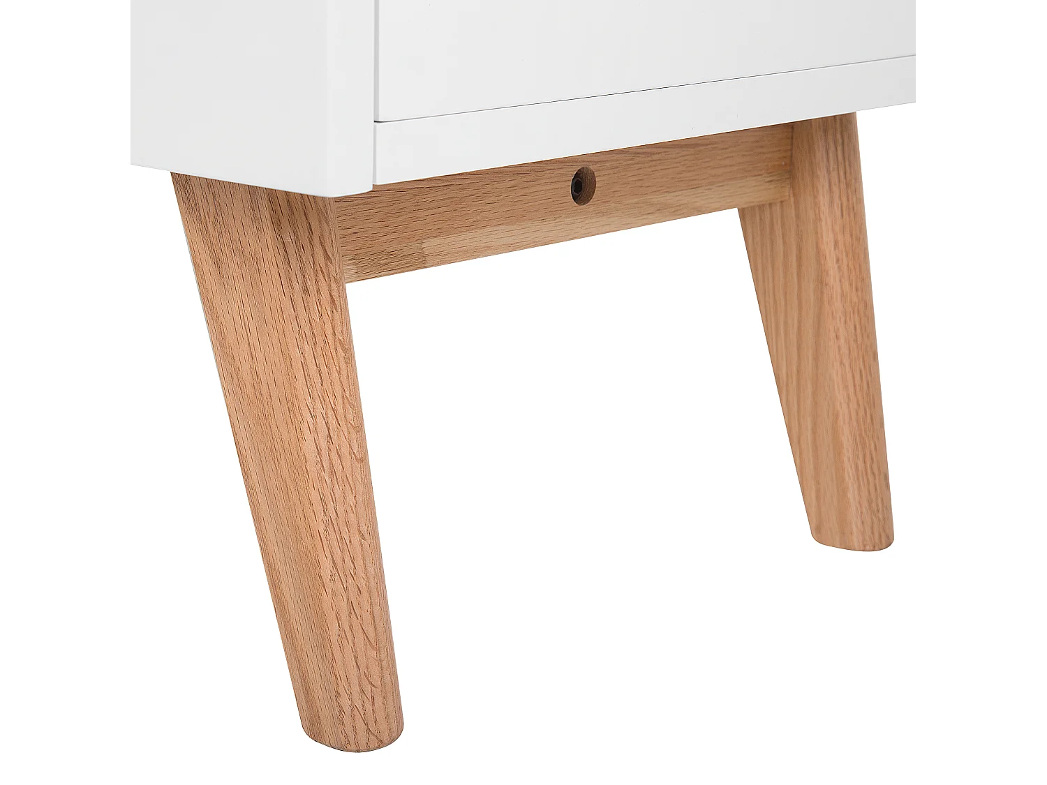 Commode à 3 tiroirs SALEM Blanc