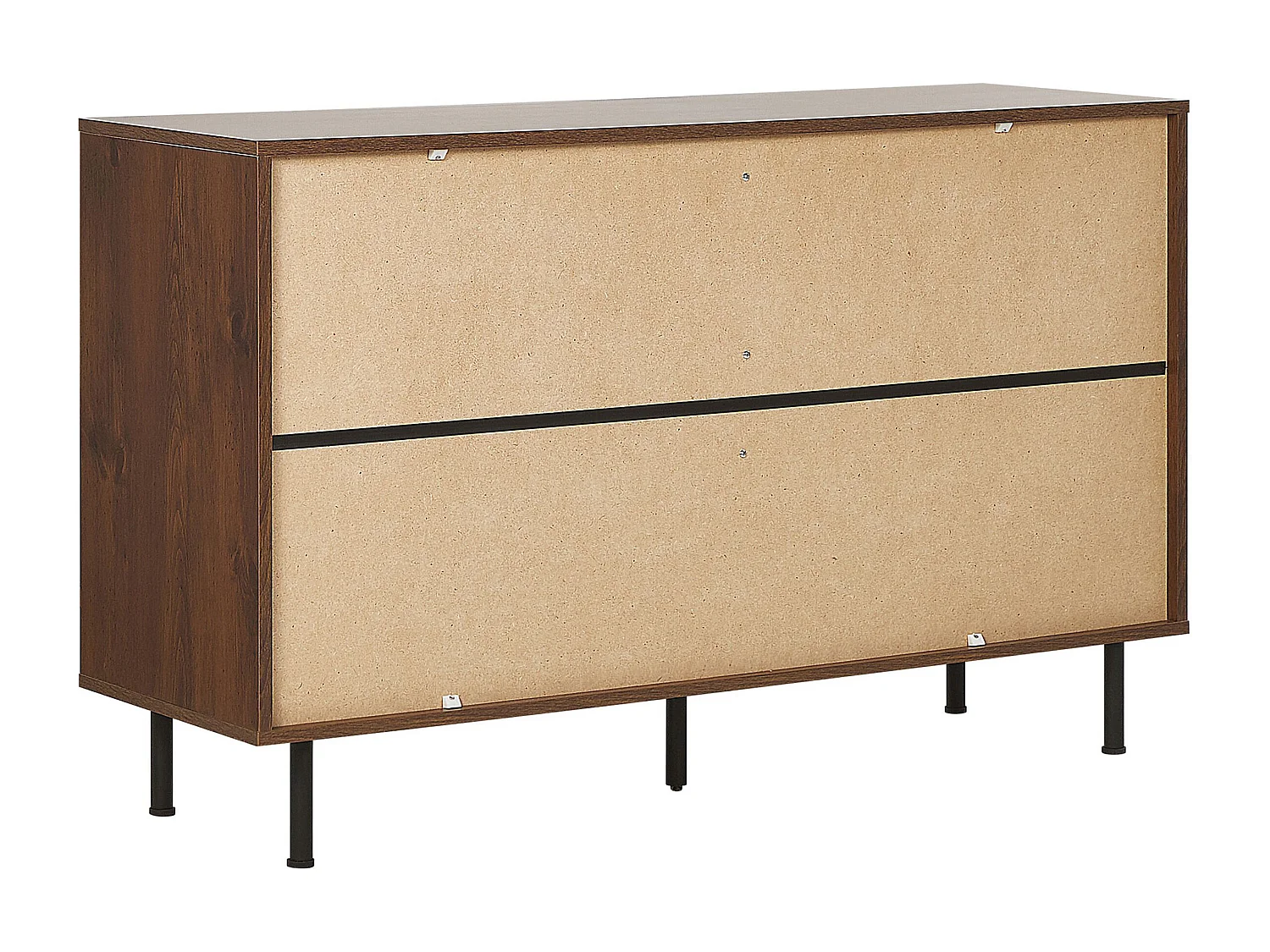 Vetrina PALMER Marrone scuro/ Grigio