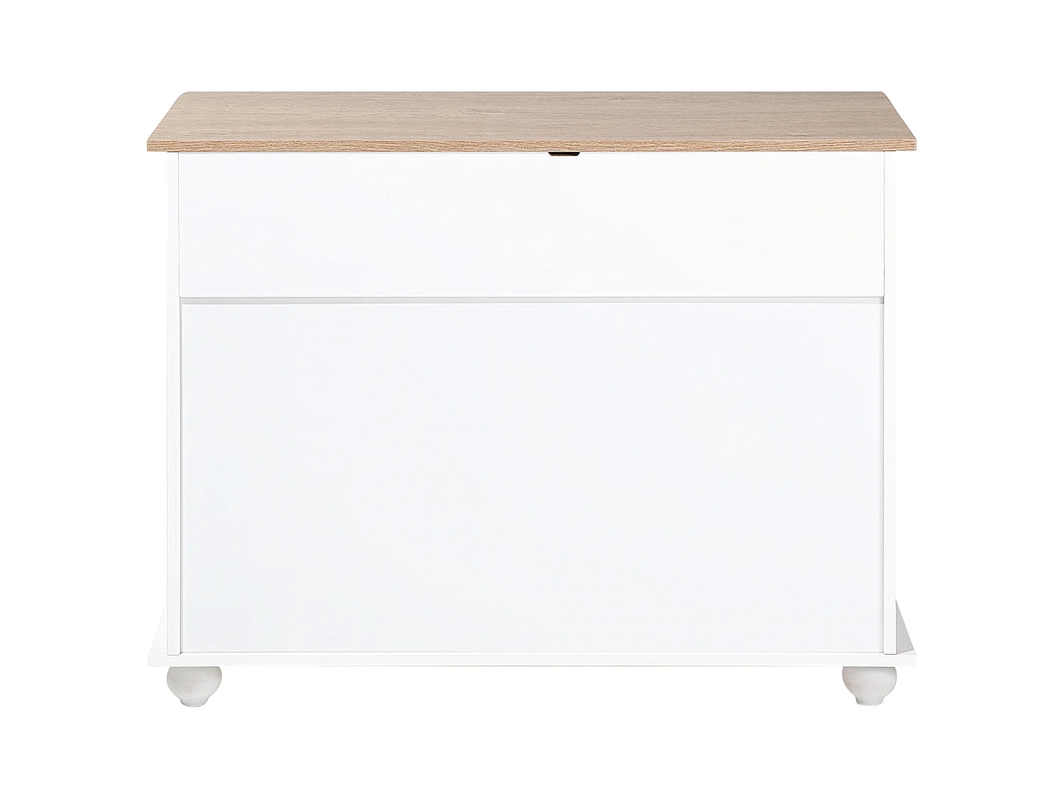 Commode à 3 tiroirs EVERETT Blanc