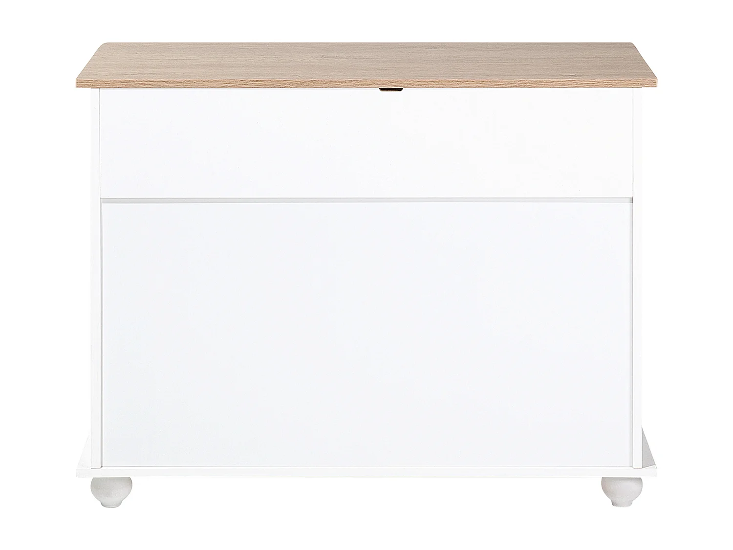 Commode à 3 tiroirs EVERETT Blanc