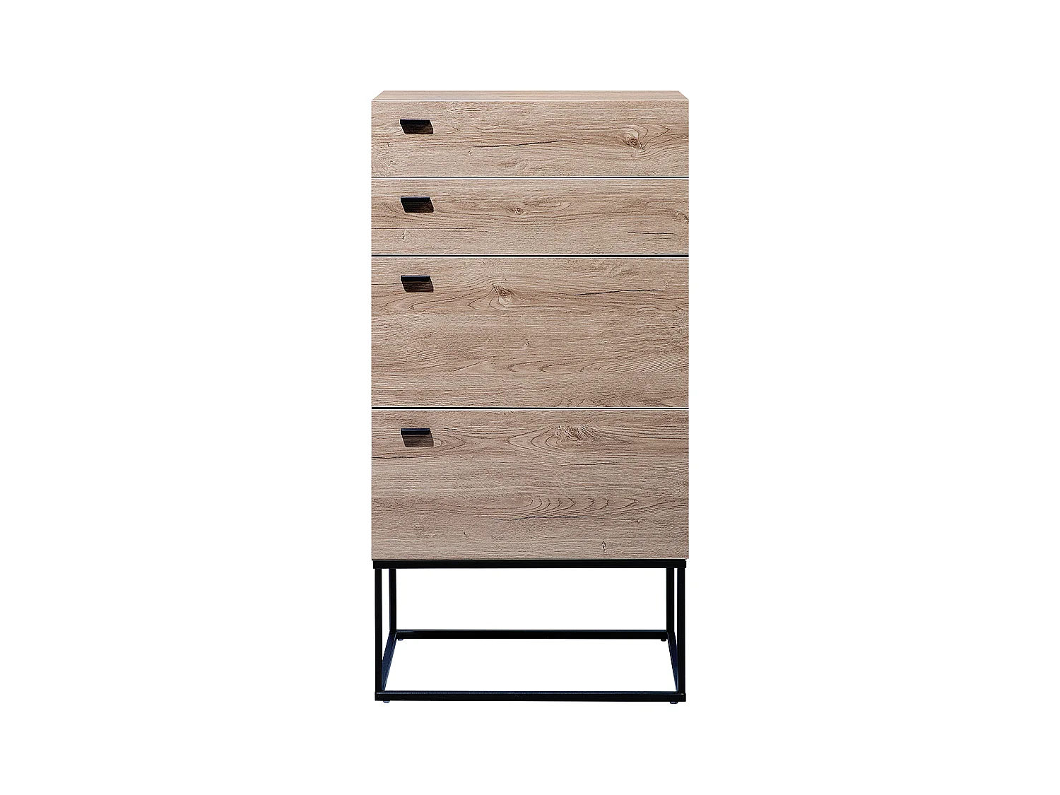 Commode à 4 tiroirs ACRA Marron clair