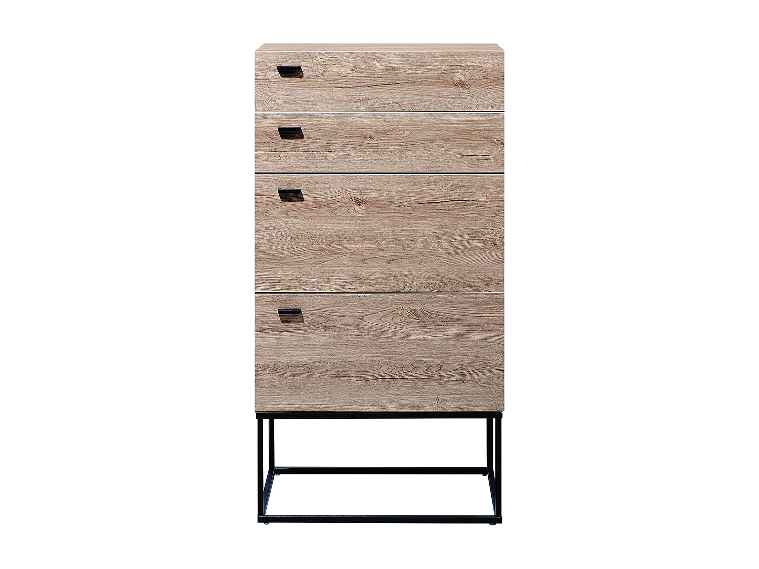 Commode à 4 tiroirs ACRA Marron clair