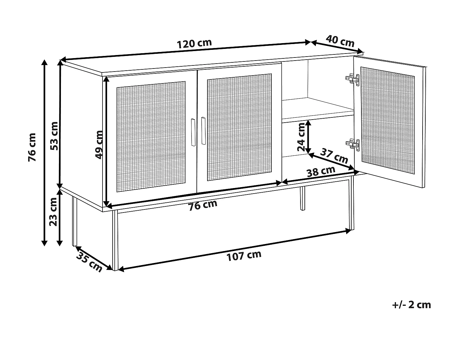 Armario PASCO Marrón claro