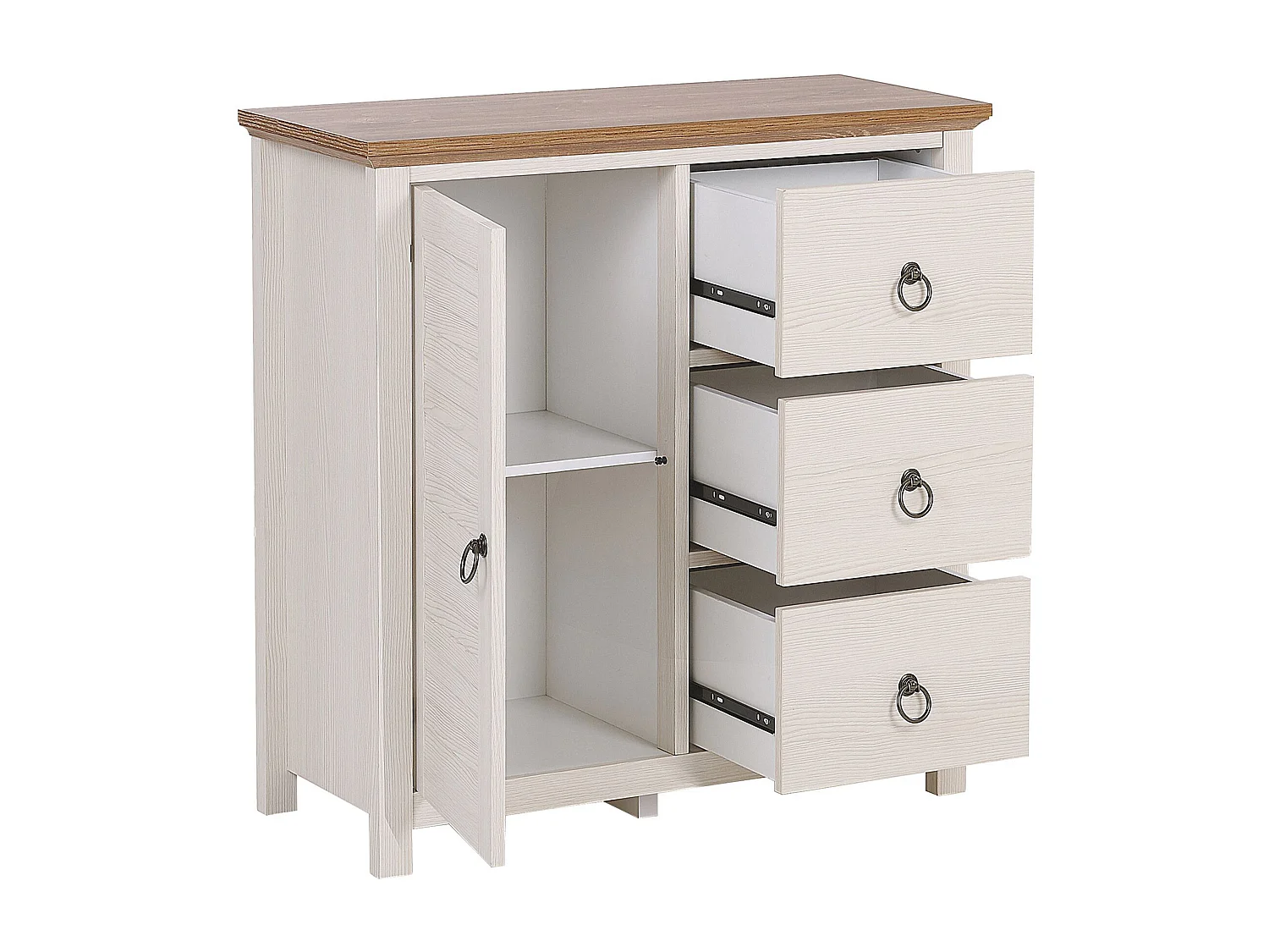Sideboard KIRKLAND 81 cm Crème