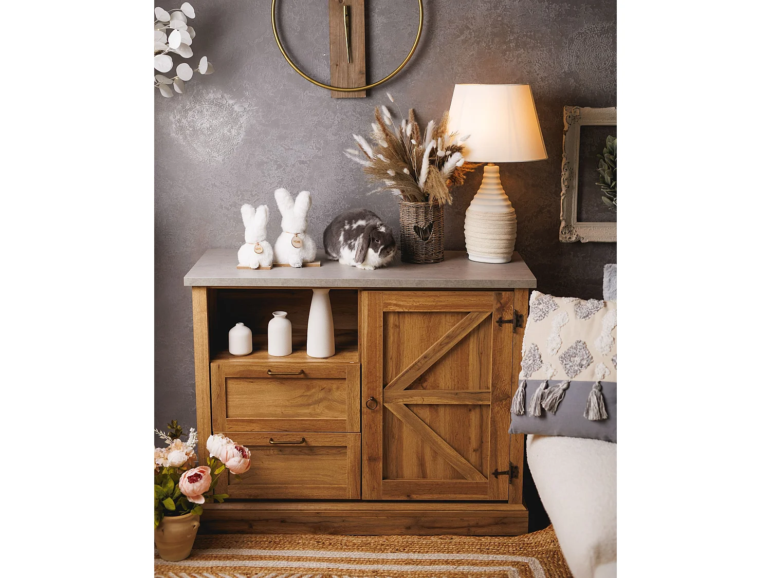 Sideboard TORONTO Hellbraun