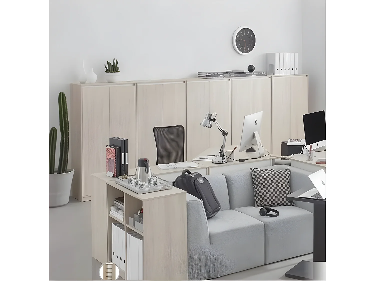 Armoire Haute 2 Portes Chêne