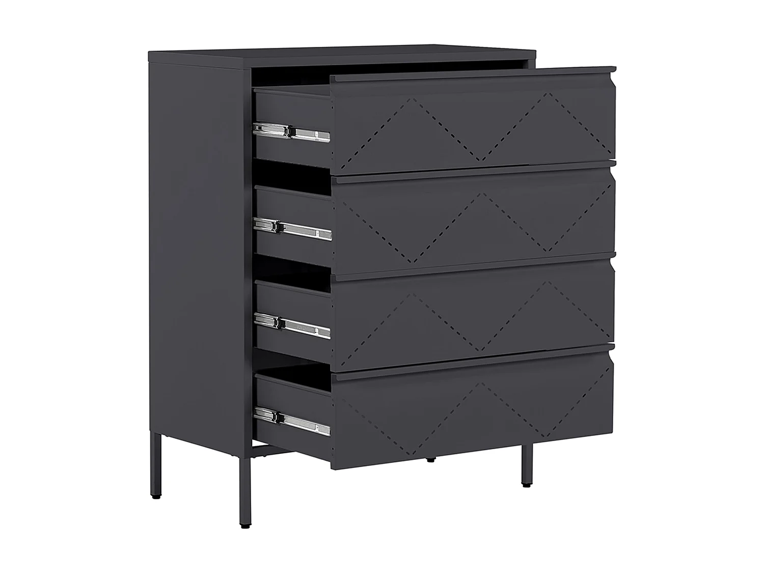 Cómoda MATANA Metal Negro