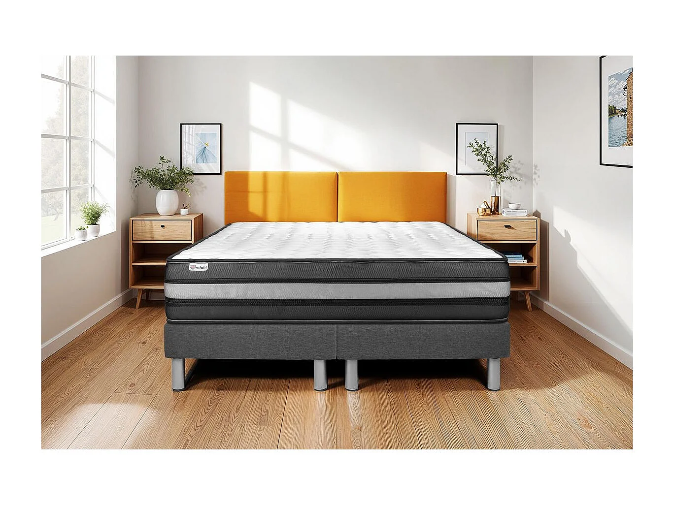 Ensemble VITALPOWER ZEN 160 x 200 cm