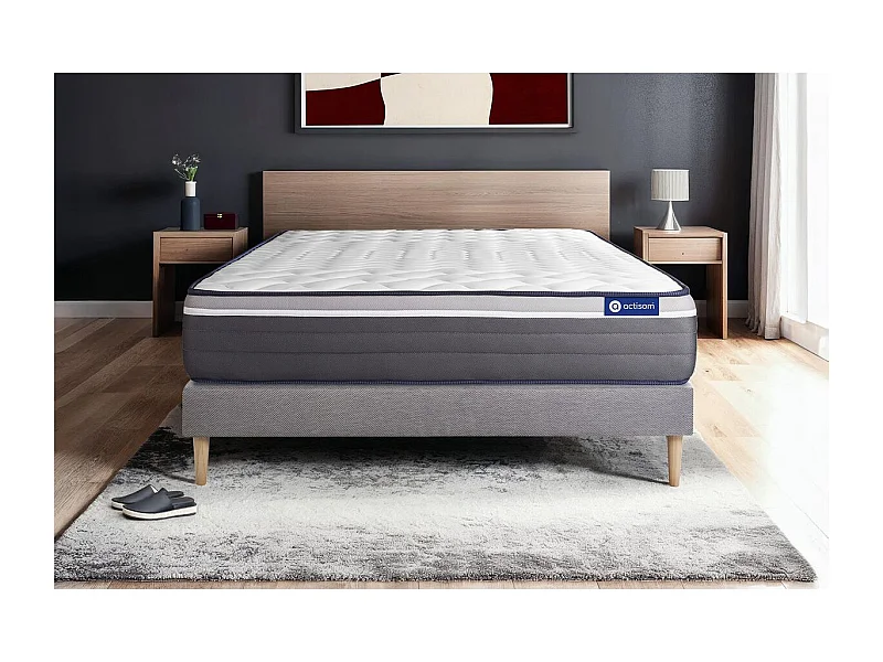 Conjunto de colchão e base 140x200 cm - Actilatex Plus