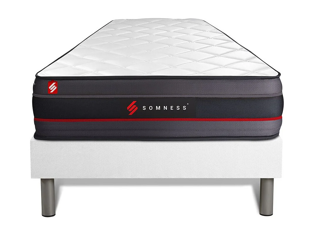 Ensemble sommier + matelas REGEN à mémoire de forme 90x200