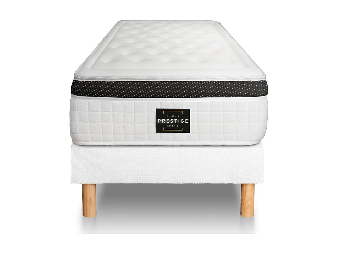 Ensemble Privilège 90x200 Mémoire de forme 5 zones