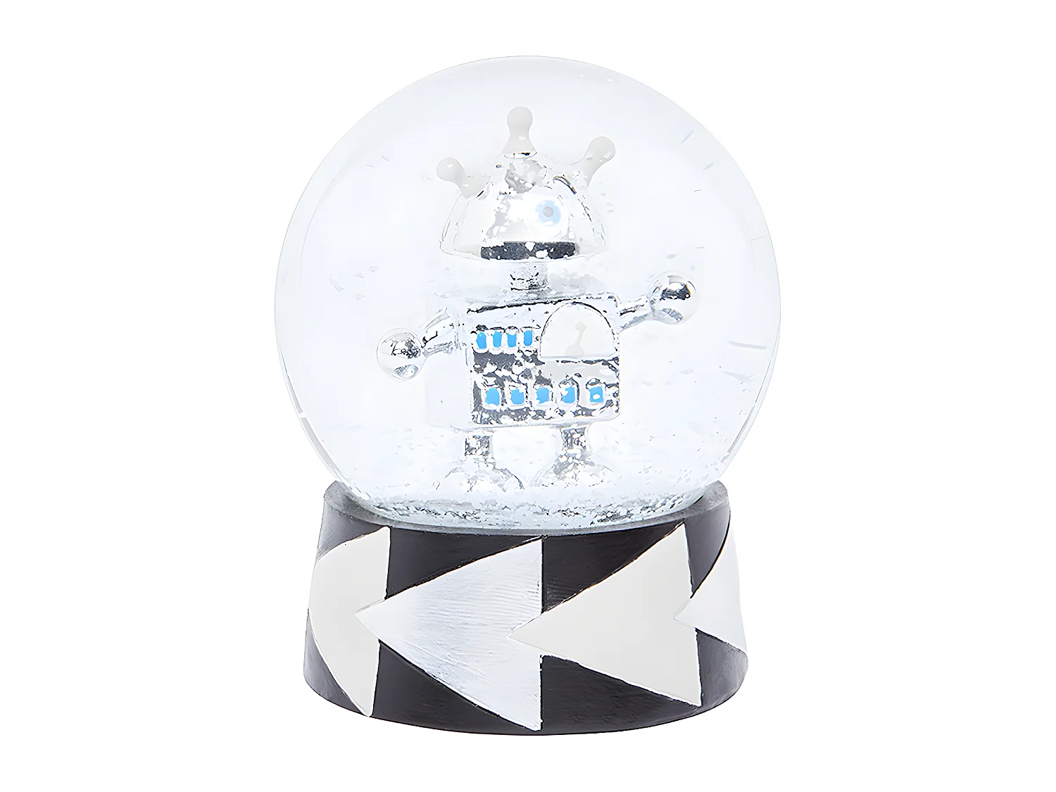 Boule à Neige de Noël Figurine Robot Pop