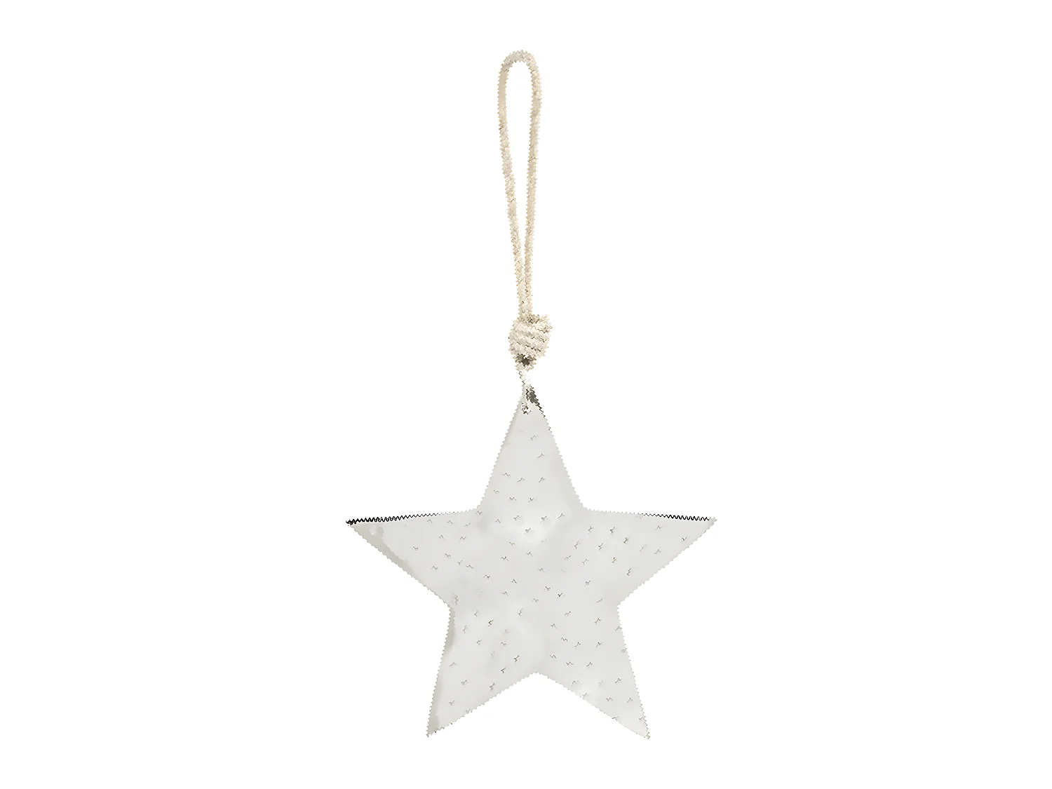 Suspension de Noël Étoile en Fer
