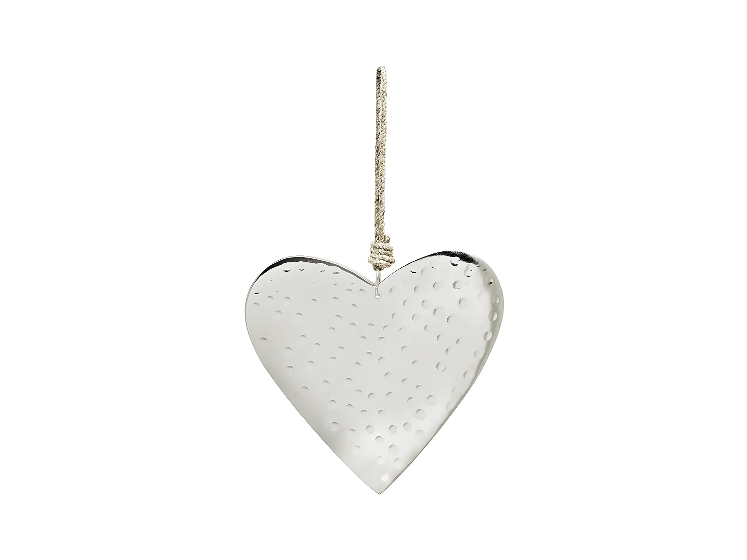 Suspension Coeur en Fer