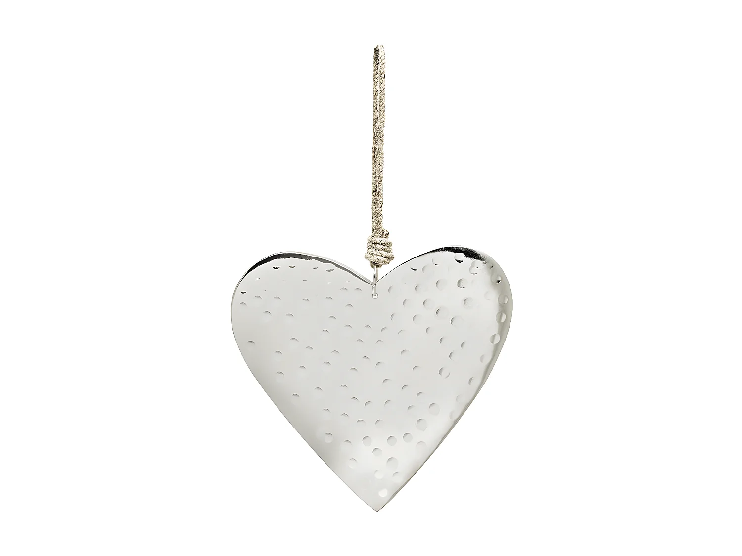 Suspension Coeur en Fer