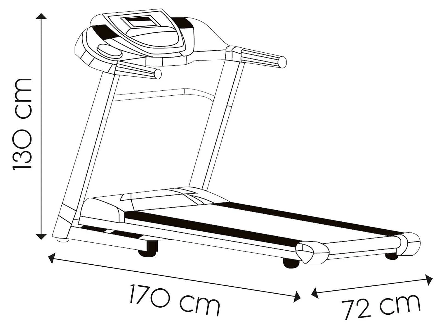 Tapis de Course Pliable Keboo série 700, Écran LCD 1-16 km/h 14 Programmes d'Entraînement et Haut-Parleur