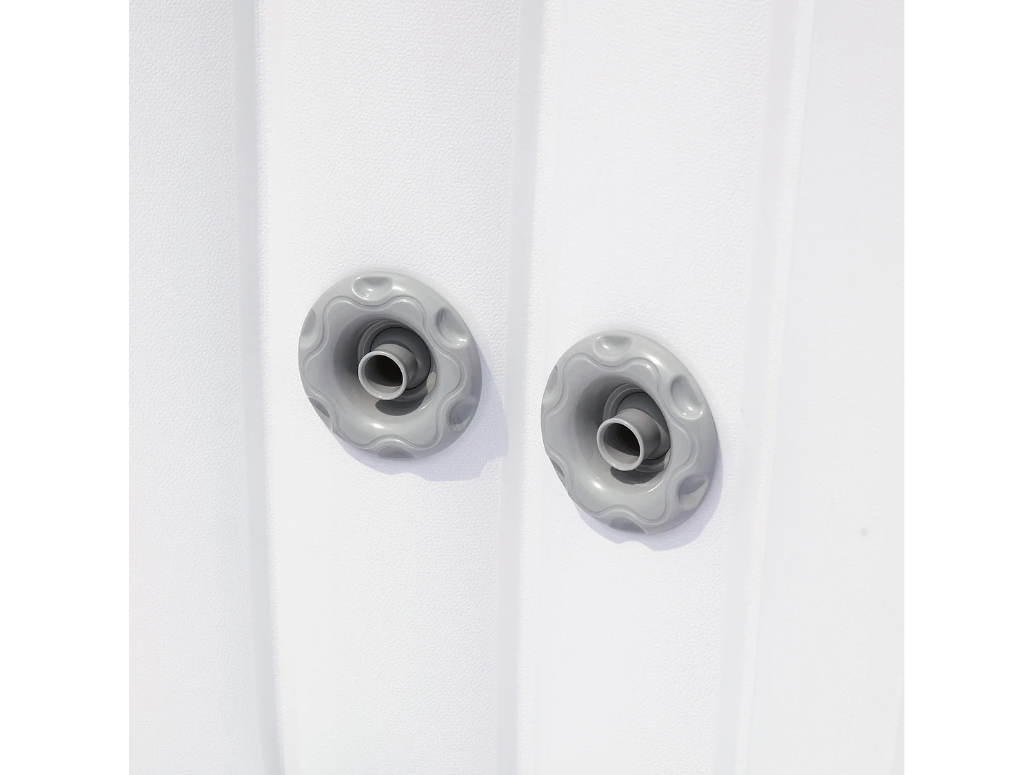 Piscina Idromassaggio In Legno K2O Palm Beach 250x275x71 cm  Per 4-6 persone con Hydrojets e Airjets