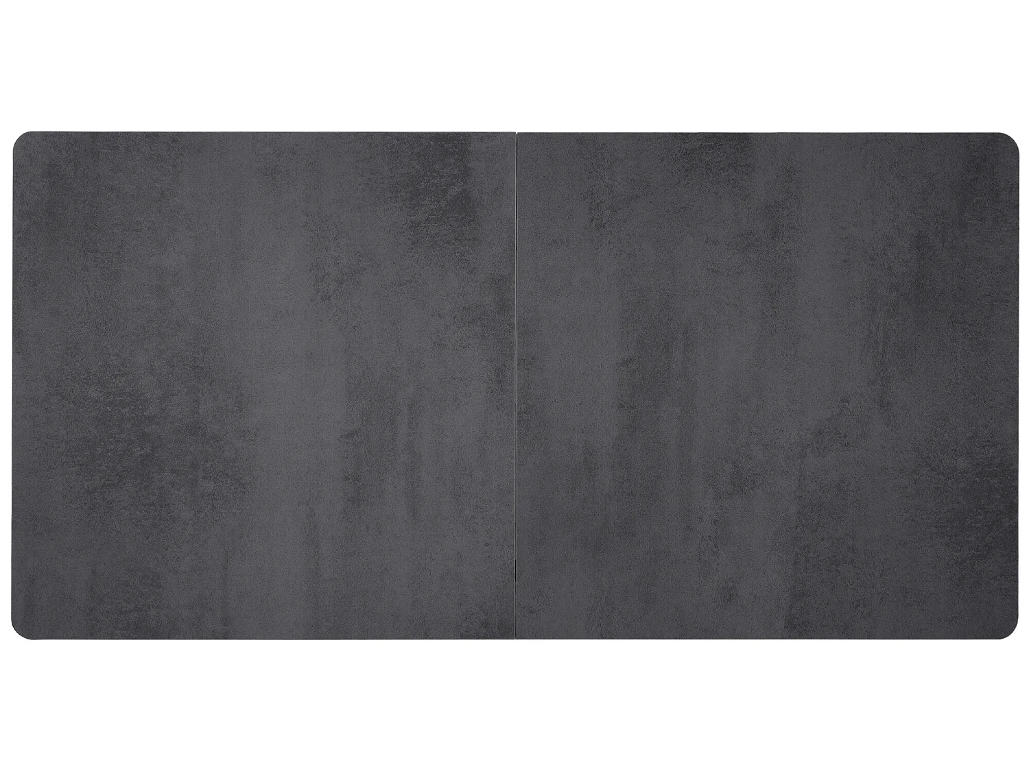 Table à manger en acier - style industriel - Gris