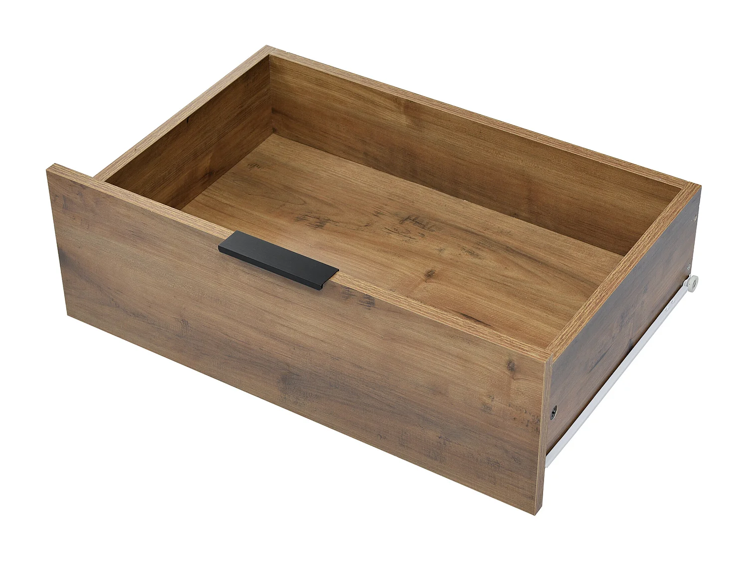 Dressoir met verstelbare planken - 2 deuren en 3 laden - Donker eiken