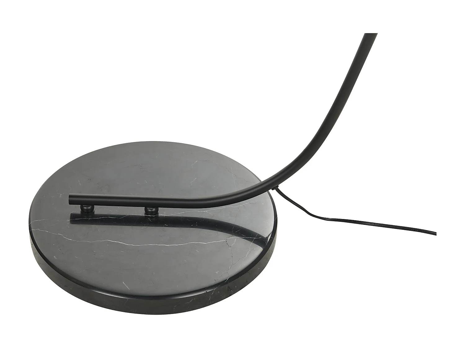 Stehlampe MERRICA Metall Schwarz