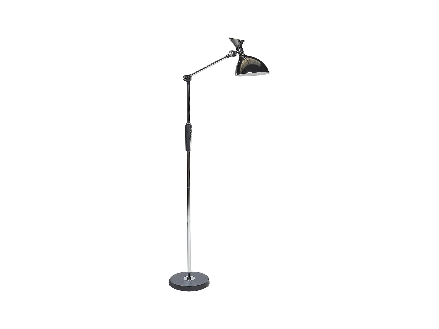 Lampadaire LED ANDROMEDA Avec variateur Métal Argenté