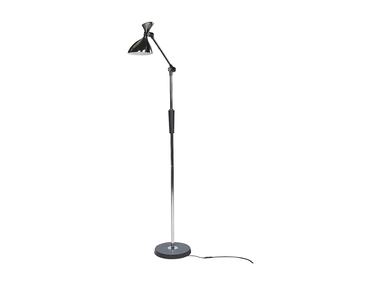 Lampa podłogowa LED ANDROMEDA Ze ściemniaczem Metal Srebrny