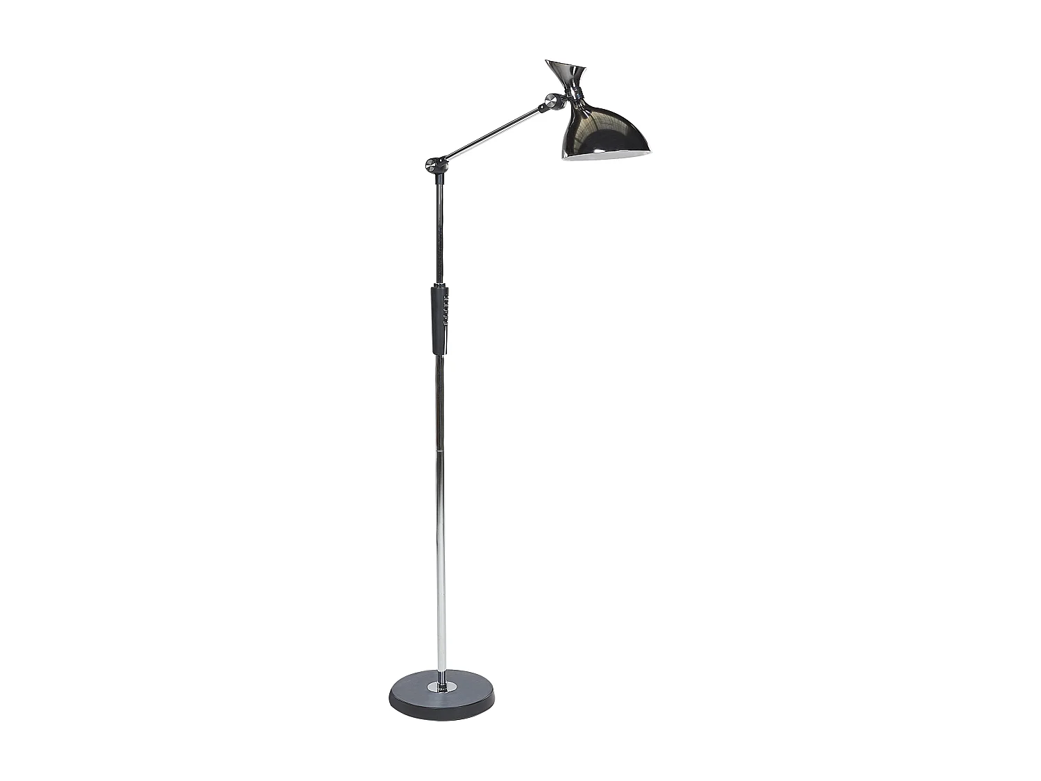 Lampadaire LED ANDROMEDA Avec variateur Métal Argenté