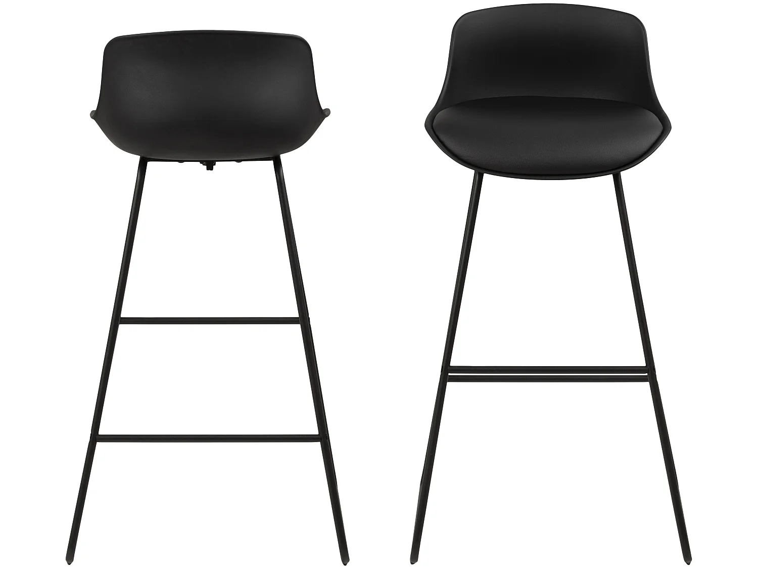 Time Tabouret de bar, noir.