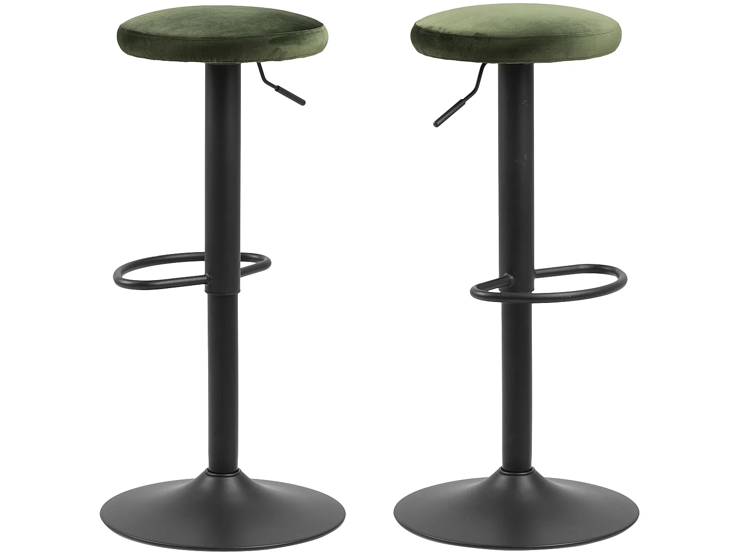 Finurly Tabouret de bar, vert.
