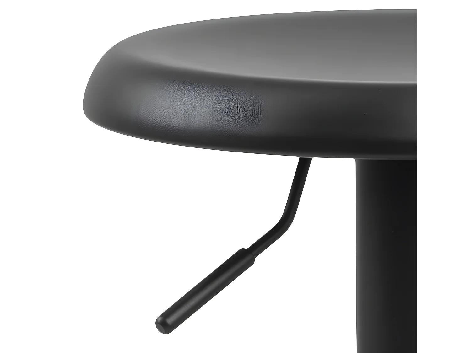 Sgabello da bar Finurly nero.