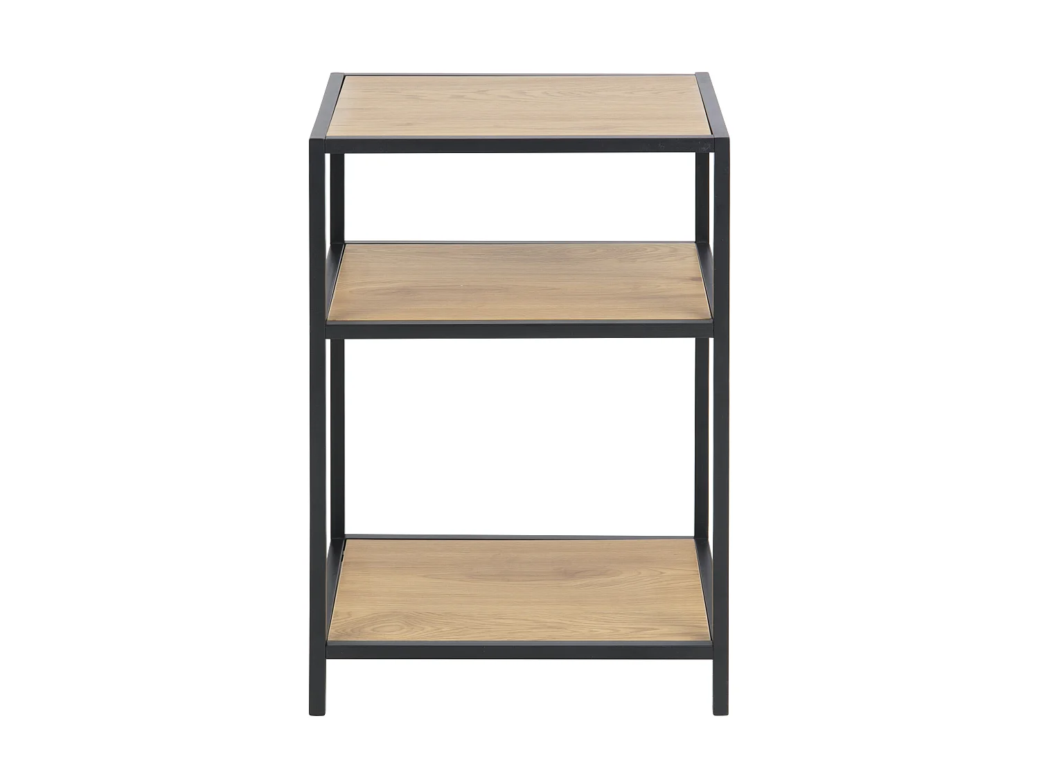 Sea Table de chevet avec 2 tables de rangement en chêne.